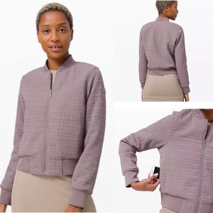 NWT ✨Lululemon Athletica Serene Travels Reversible Bomber Jacket Size 12